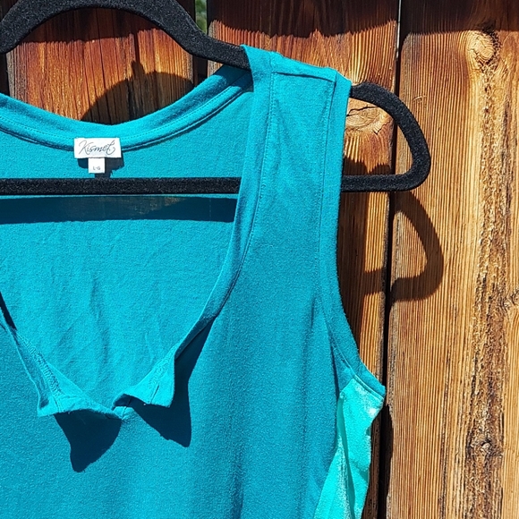 Kismet Teal Tanktop - Picture 2 of 8